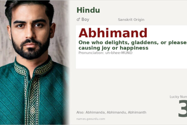 Abhimand Name Meaning — Sanskrit Origin, Boy Name & Details (2025)