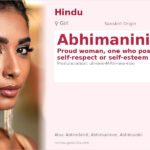 Abhimanini Name Meaning and Details
