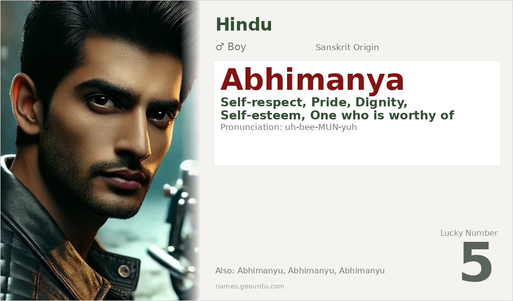 Abhimanya Name Meaning and Details