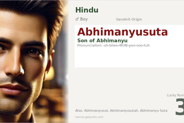Abhimanyusuta Meaning — Sanskrit Origin, Boy Name & Details (2025)