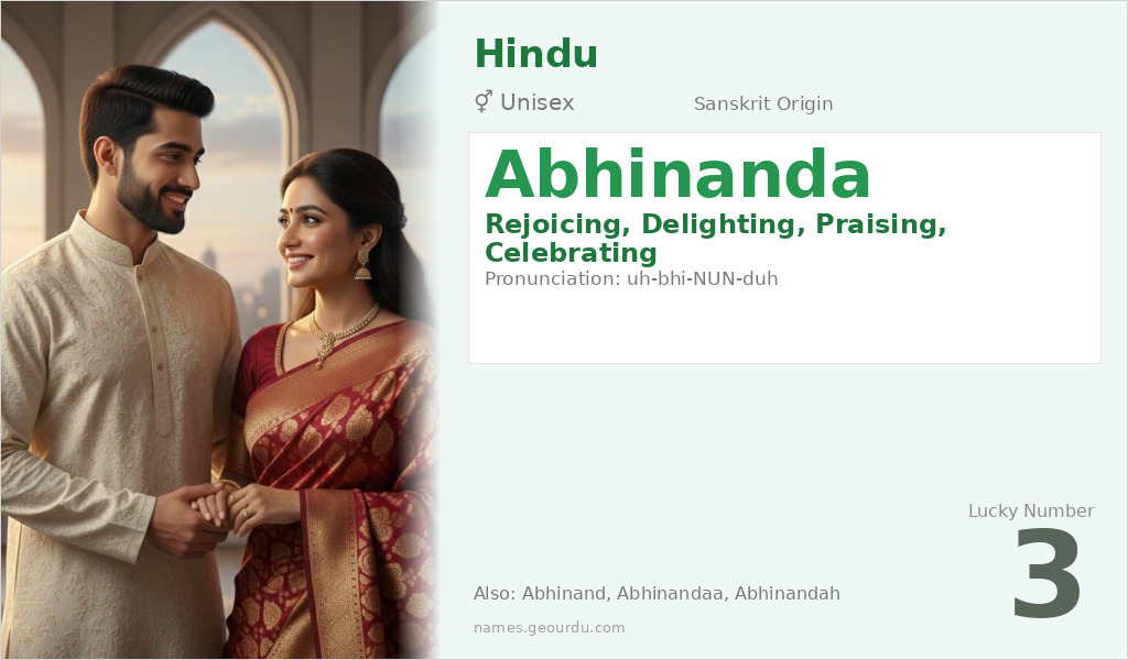 Abhinanda Name Meaning and Details