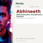 Abhineeth Name Meaning and Details
