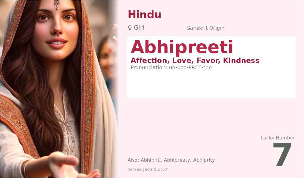 Abhipreeti Name Meaning and Details