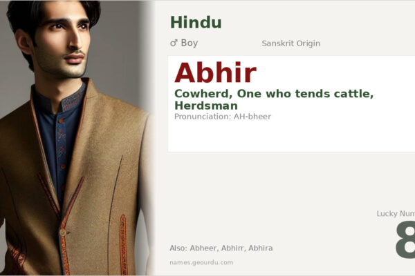Abhir Name Meaning — Sanskrit Origin, Boy Name & Details (2025)