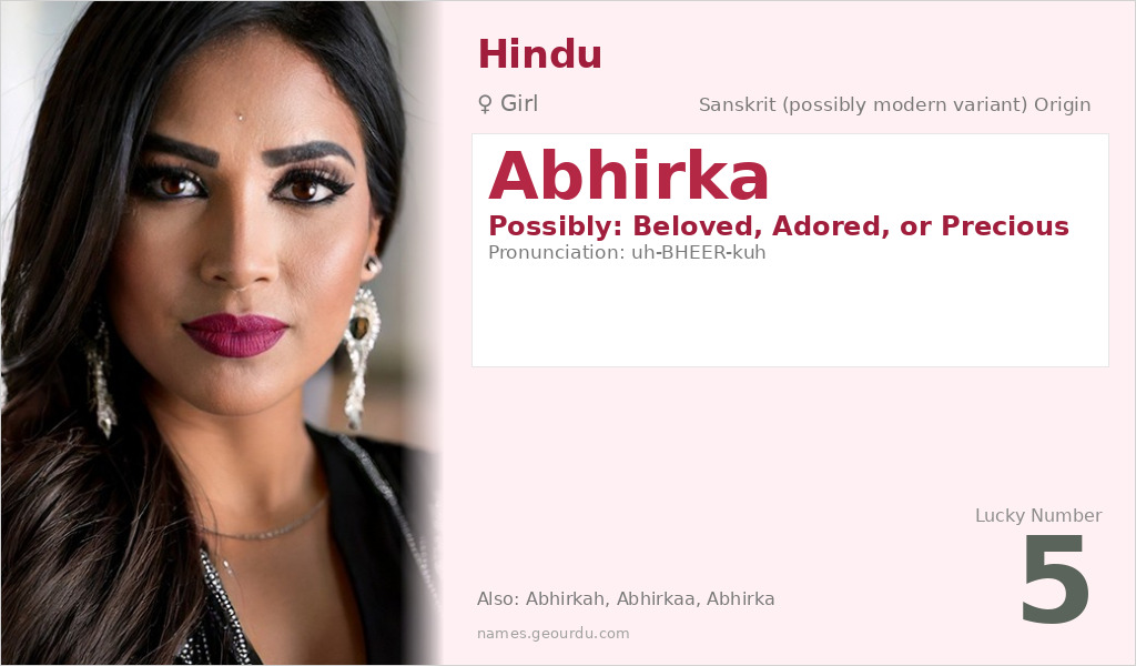 Abhirka Name Meaning and Details