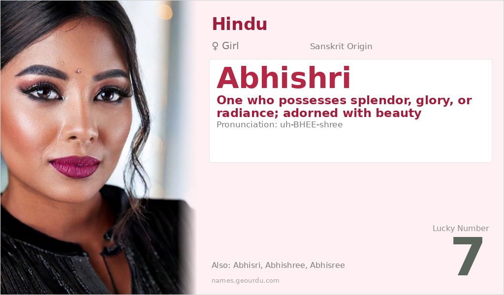 Abhishri Name Meaning and Details