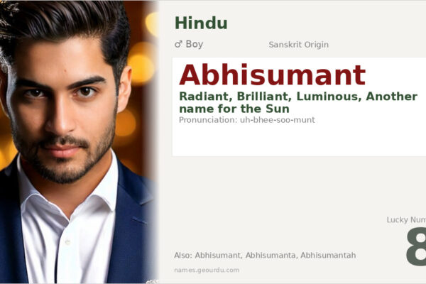 Abhisumant Meaning — Sanskrit Origin, Hindu Boy Name & Details (2025)