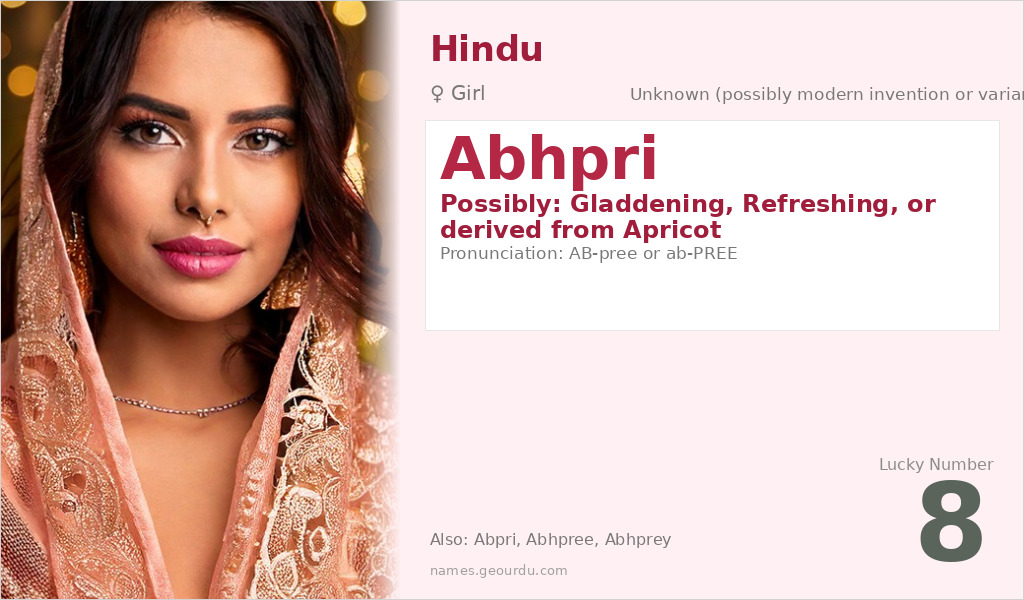 Abhpri Name Meaning and Details
