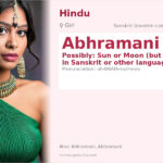 Abhramani Name Meaning and Details