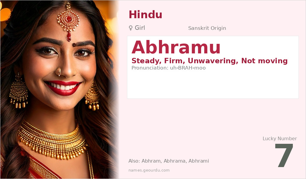 Abhramu Name Meaning and Details