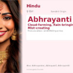 Abhrayanti Name Meaning and Details