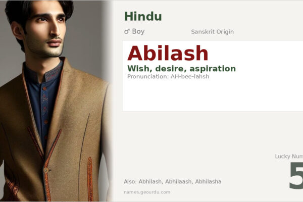 Abilash Name Meaning — Sanskrit Origin, Boy Name & Details (2025)