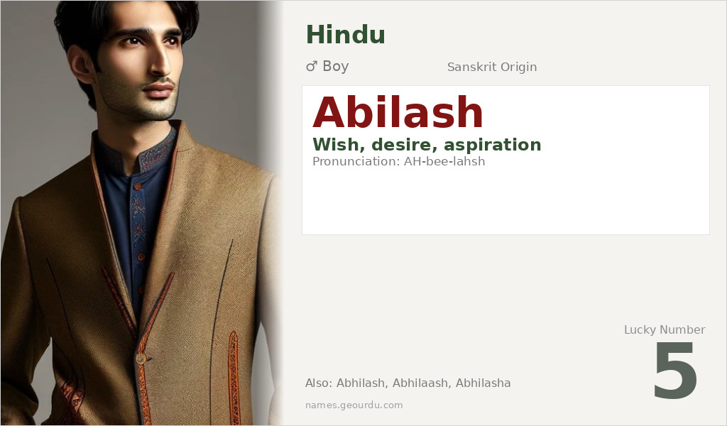 Abilash Name Meaning and Details