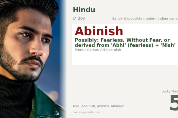 Abinish Name Meaning — Origin, Gender & Details (2025)
