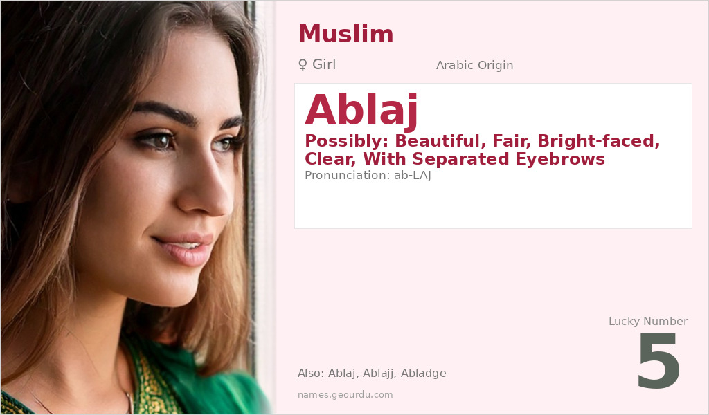 Ablaj Name Meaning and Details