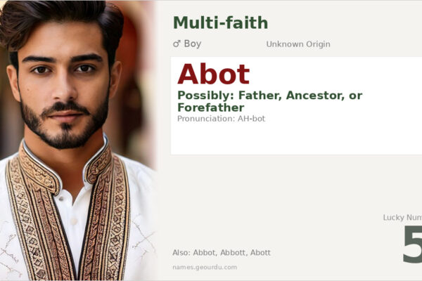 Abot Name Meaning — Origin, Gender & Details (2025)