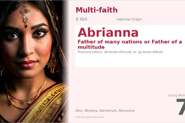 Abrianna Name Meaning — Hebrew Origin, Girl Name & Details (2025)