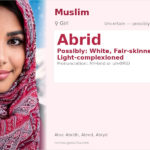 Abrid Name Meaning and Details
