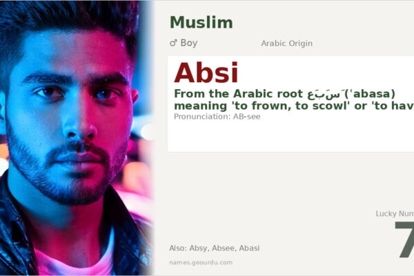 Absi Name Meaning — Arabic Origin, Boy Name & Historical Significance