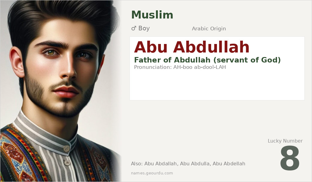 Abu Abdullah Name Meaning and Details