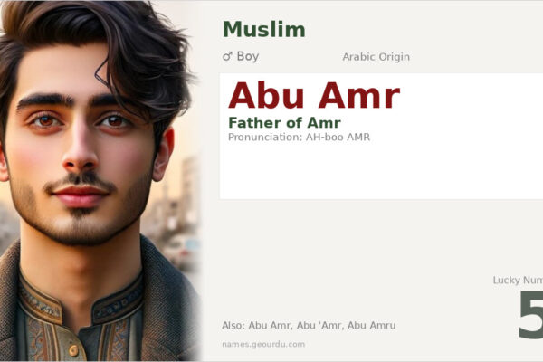 Abu Amr Meaning — Arabic Origin, Boy Name & Details (2025)