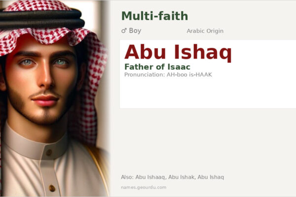 Abu Ishaq Name Meaning — Arabic Origin, Father of Isaac & Details