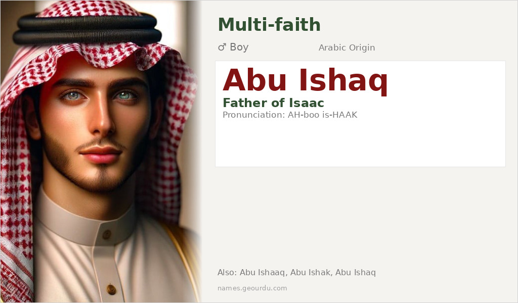 Abu Ishaq Name Meaning and Details