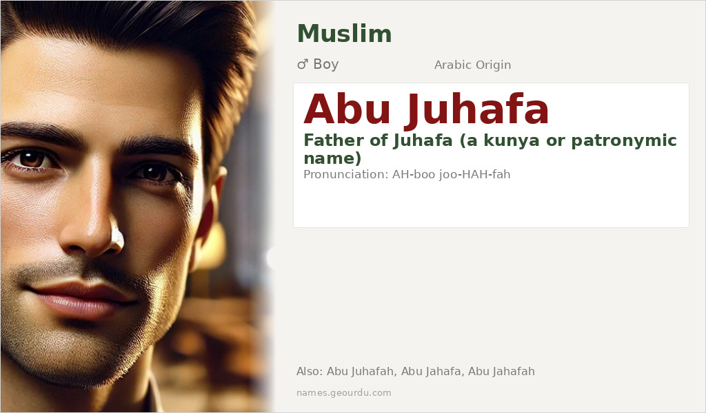 Abu Juhafa Name Meaning and Details