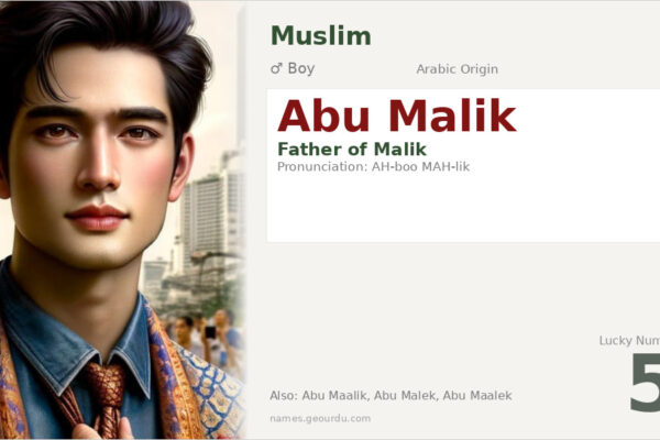 Abu Malik Meaning — Arabic Origin, Boy Name & Details (2025)