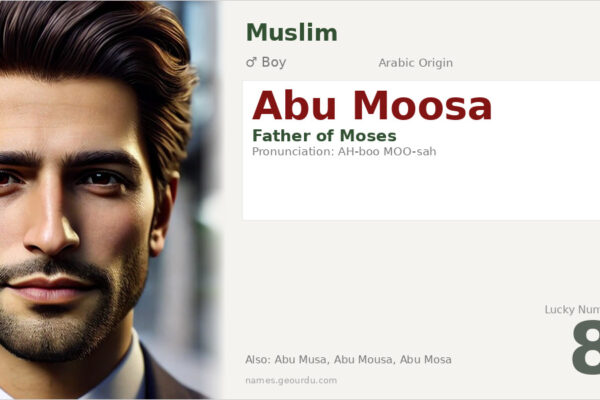 Abu Moosa Meaning — Arabic Origin, Boy Name & Details (2025)