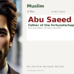 Abu Saeed Name Meaning and Details
