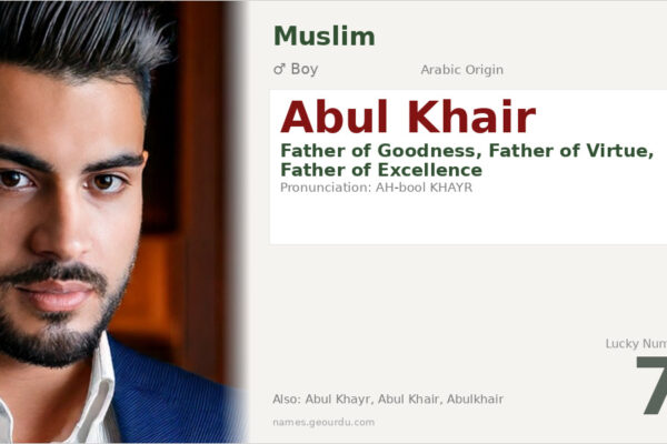 Abul Khair Meaning — Arabic Origin, Boy Name & Details (2025)
