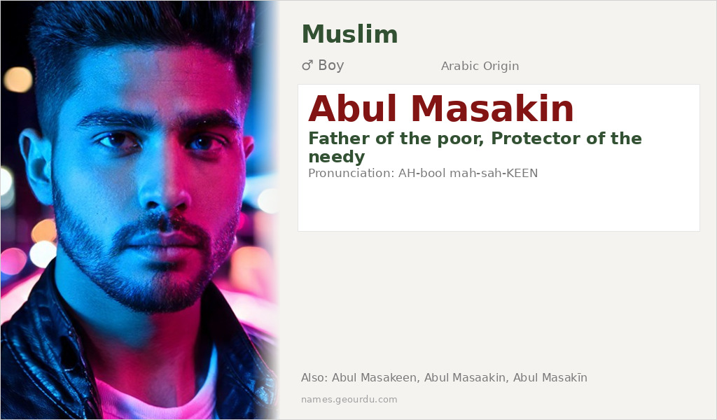 Abul Masakin Name Meaning and Details
