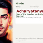 Acharyatanya Name Meaning and Details