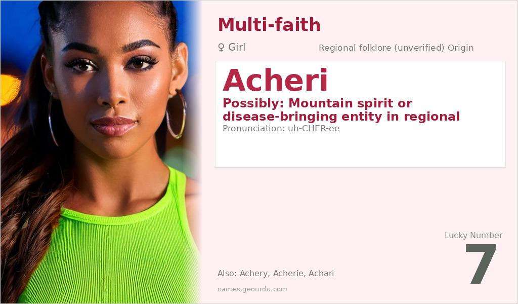 Acheri Name Meaning and Details