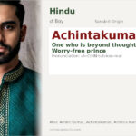 Achintakumar Name Meaning and Details