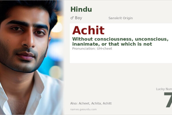 Achit Name Meaning — Sanskrit Origin, Boy Name & Details (2025)