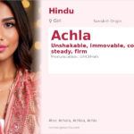 Achla Name Meaning and Details