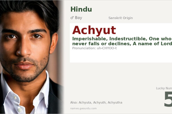 Achyut Name Meaning — Sanskrit Origin, Boy Name & Details (2025)