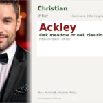 Ackley Name Meaning and Details