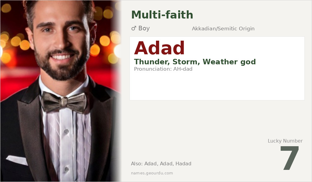 Adad Name Meaning and Details