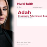 Adah Name Meaning and Details