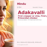 Adakavalli Name Meaning and Details