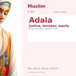 Adala Name Meaning and Details
