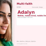 Adalyn Name Meaning and Details