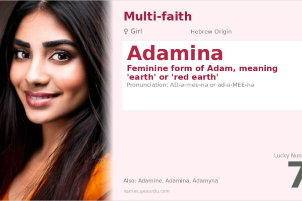 Adamina Name Meaning — Hebrew Origin, Girl Name & Details (2025)
