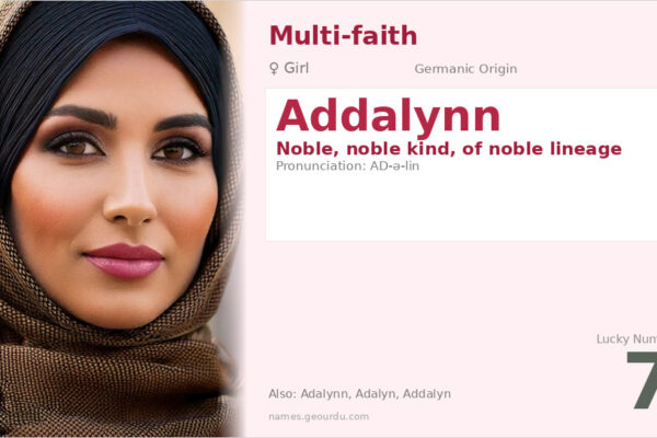 Addalynn Name Meaning — Noble Origin & Modern Usage (2025)