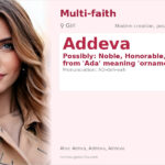 Addeva Name Meaning and Details