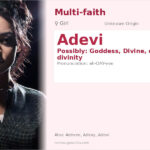 Adevi Name Meaning and Details