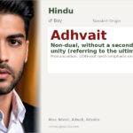 Adhvait Name Meaning and Details